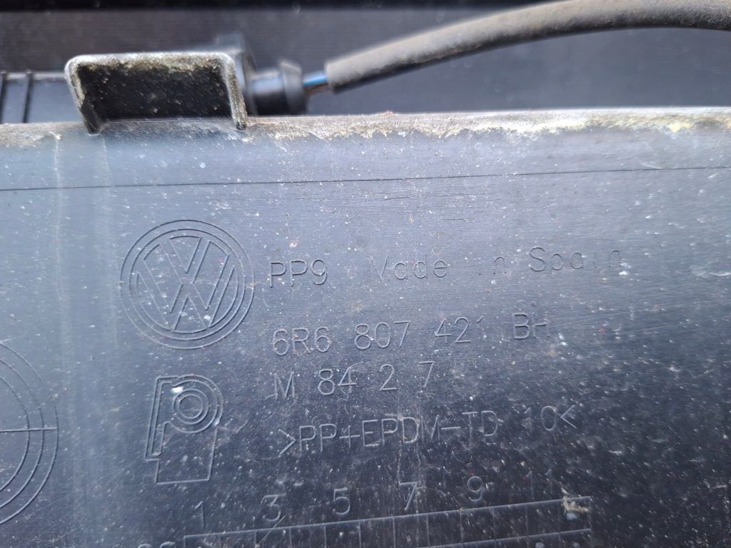 фото №14, Бампер задняя задний задний vw polo v 5 6r0 2009-2013 6r6807421bh lc9x