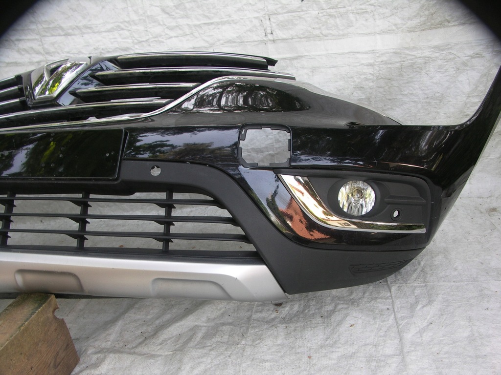 фото №8, Renault koleos ii 17- бампер передний решётка радиатора