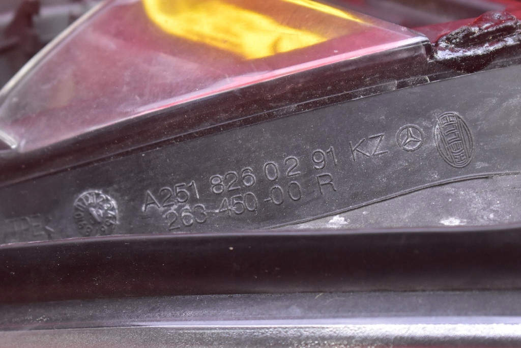 фото №7, Фара правый лампа перед ксенон eu 263448-02 mercedes r-klasa w251 05-10