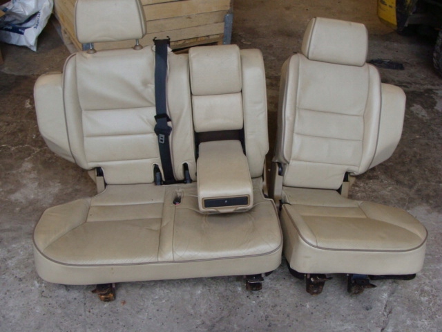 фото №1, Заднее сиденье задняя задняя кожа land rover discovery 2 ii