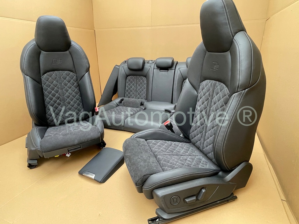 фото №12, Сиденья audi a6 c8 a7 4k s6 s7 rs6 rs7 allroad s-line обивка ideal eu