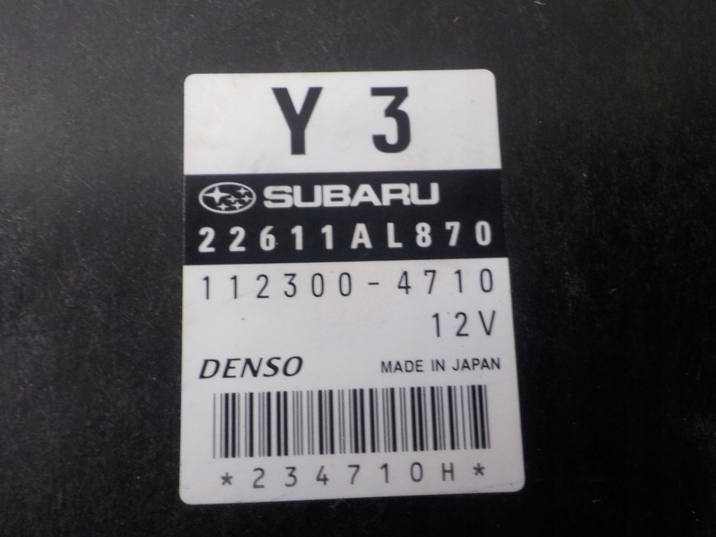 фото №8, Subaru outback 2.5 набор стартовый 22611al870 112300-4710 88281ag540