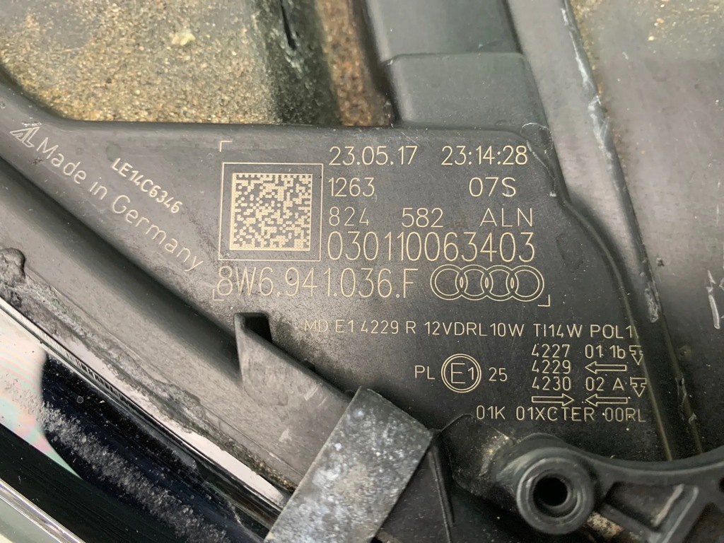 фото №11, Audi a5 8w лампи перед передні full led повний uk