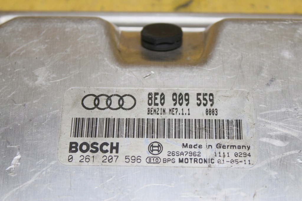фото №5, Бортовой компьютер двигателя a4 b6 8e0909559