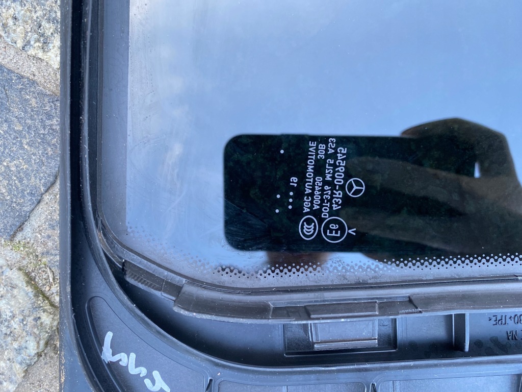 Mercedes 167 gls скло бічна кузовна ліва задній 1677301901 оригінал Київ