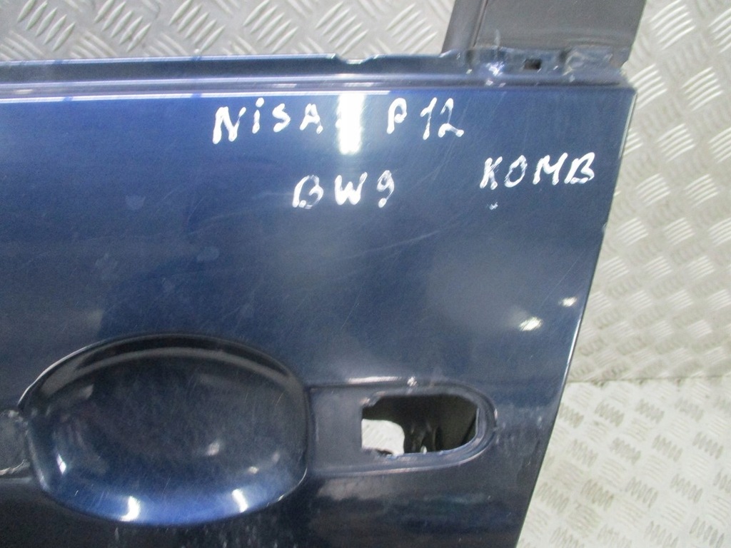 фото №5, Дверь левый перед nissan primera p12 bw9