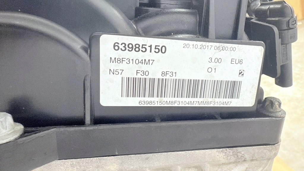 Bmw f10 f30 f32 f15 двигатель комплектный  n57d30a 190kw 258km 30d 330d 530d Оригинал