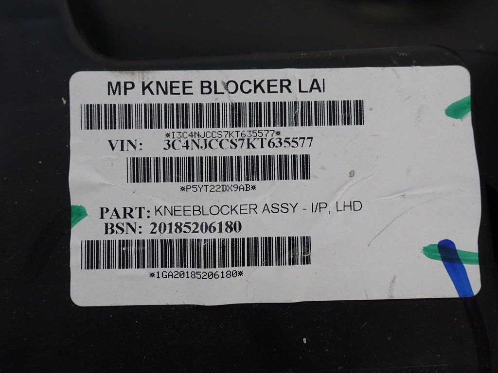 фото №7, Jeep compass ii 17-21 dół панелі приладової панелі