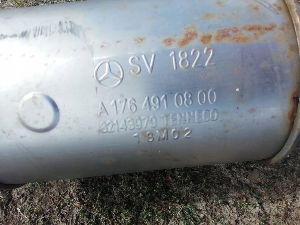 Гаситель a klasa w176 a1764910000 a1764910800 система выпускной Киев