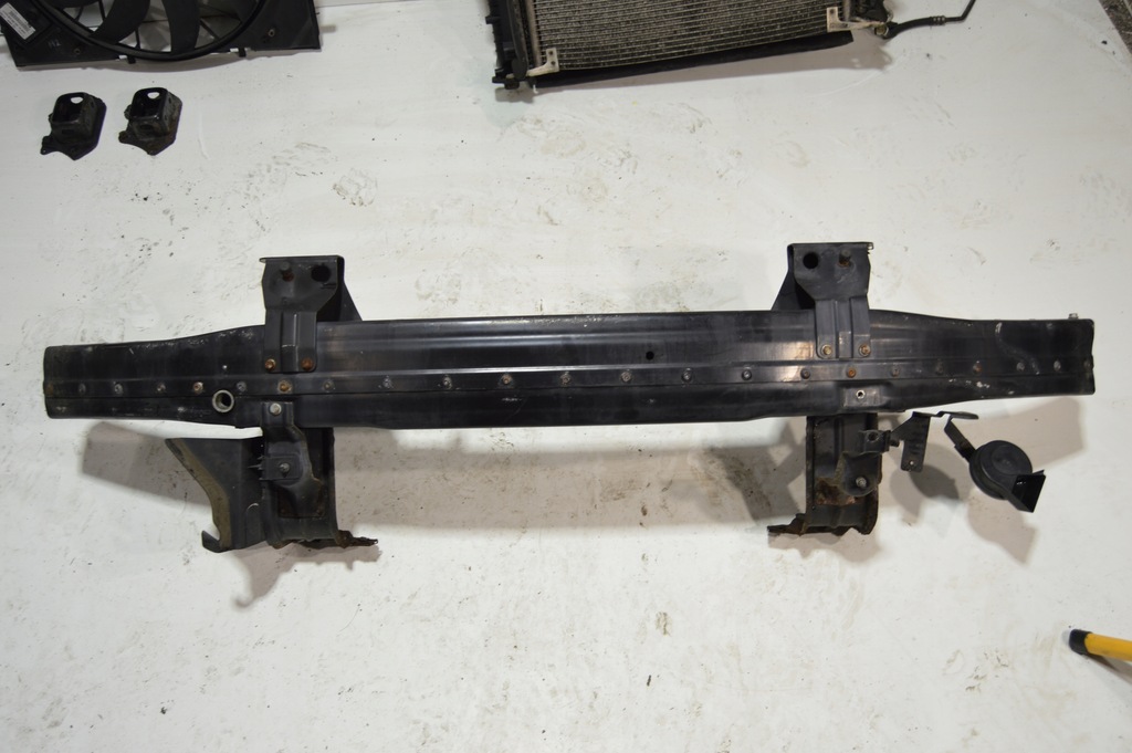 фото №8, Kompletny pas передній балка радіатор mercedes c215 w215 cl500