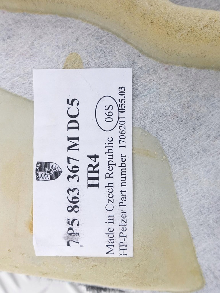 фото №7, Porsche cayenne 7p5 10- підлога обшивка