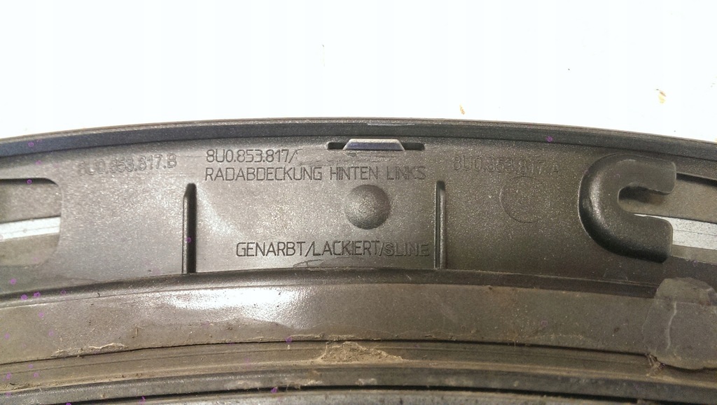 фото №10, Молдинг крыла le задняя audi q3 8u0853817 демонтаж