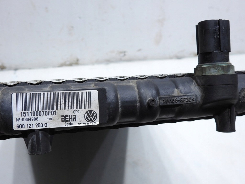 фото №11, Радіатор wody skoda fabia ii 1.4 16v