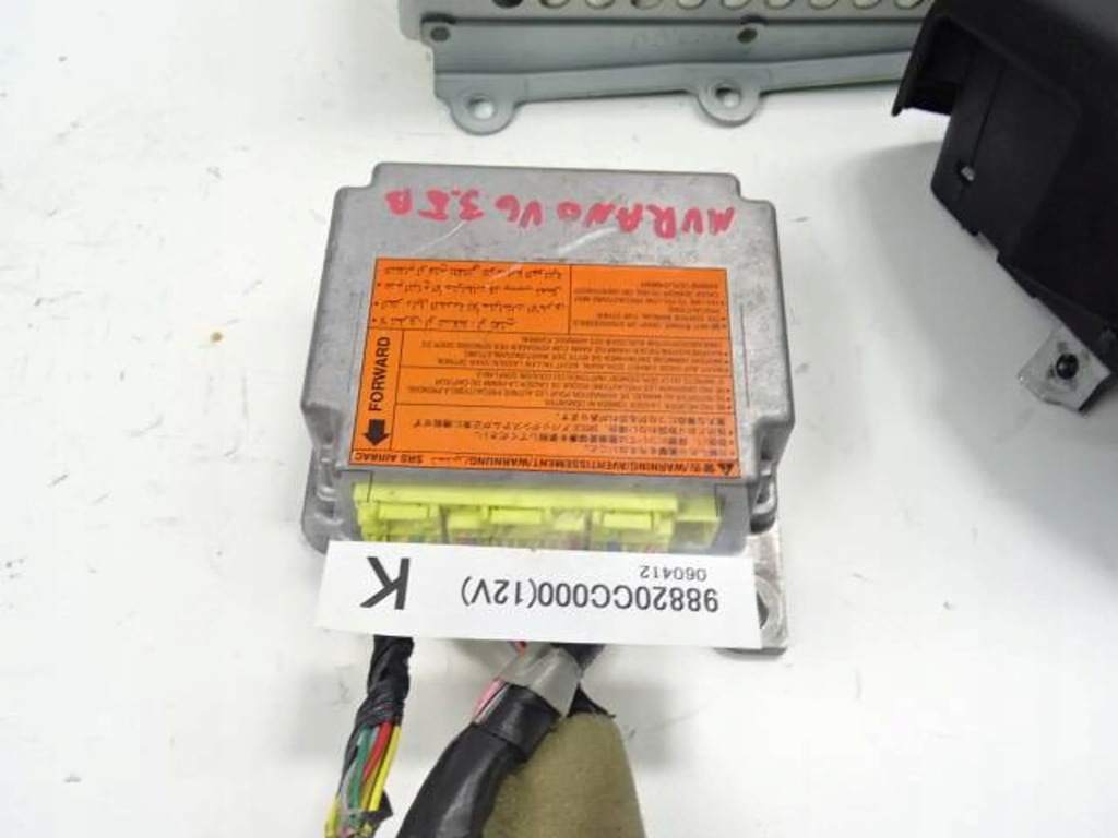 фото №5, Подушки безопасности ремни датчик kpl. nissan murano z50