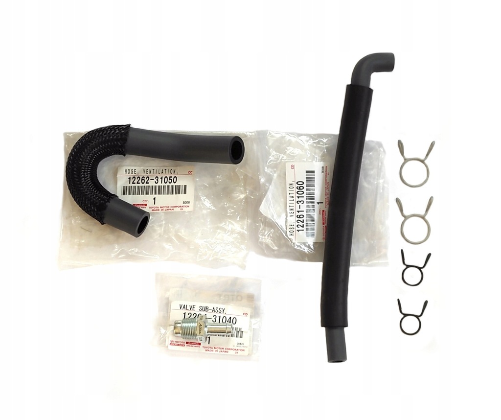 фото №1, Набір вентиляція картера toyota lexus is gs rx 2gr 3gr 4gr