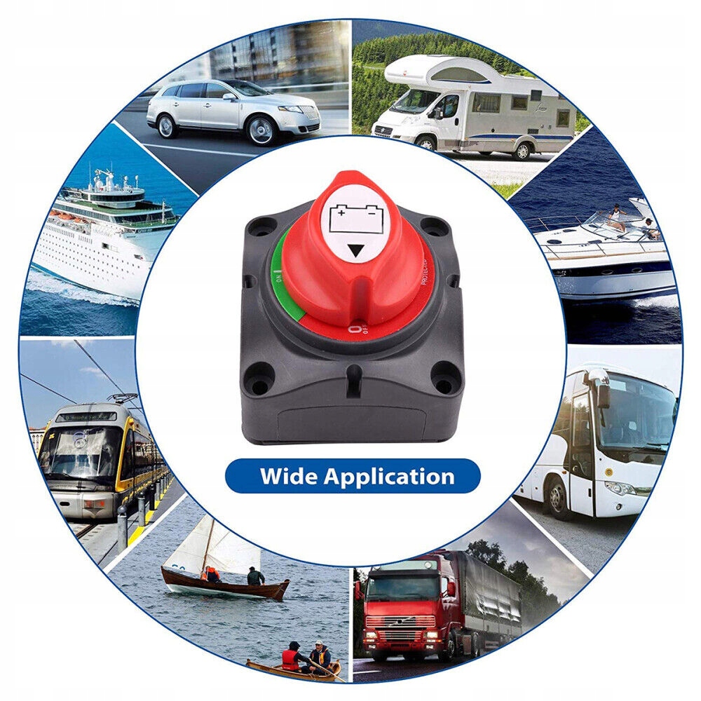 Главный выключатель тока аккумулятор 12-24v hebel аварийный odłącznik массы Доставка