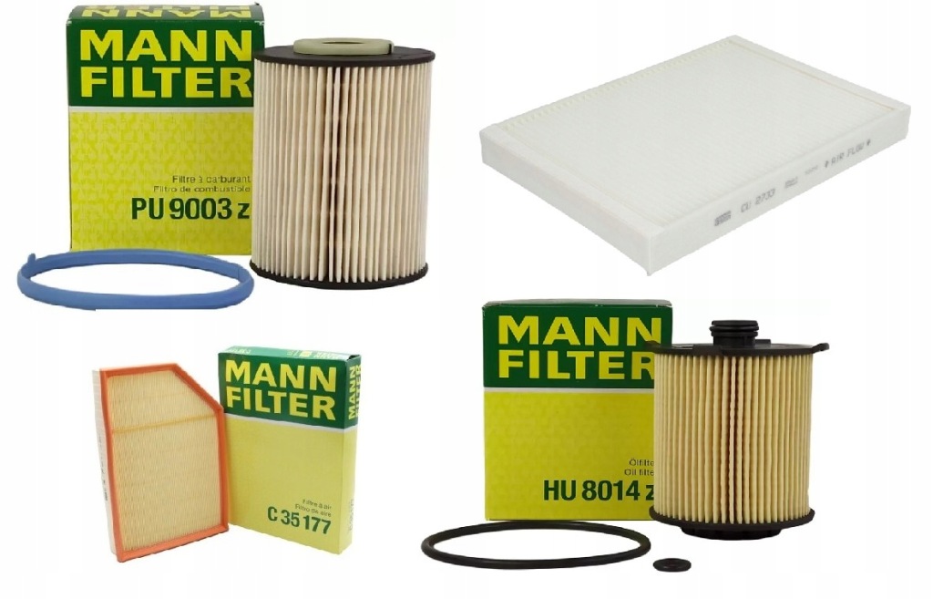 Купить Набор фильтров mann-filter volvo v70 3