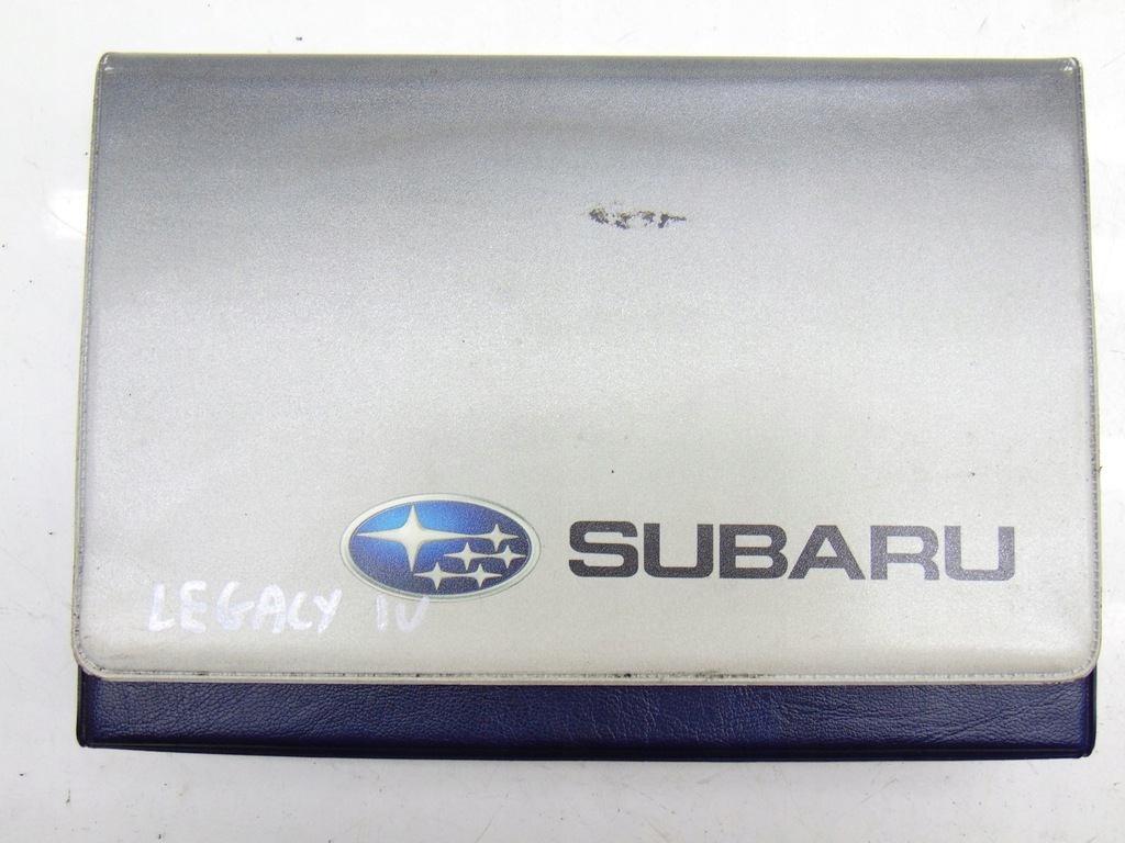 фото №1, Книга сервисная чехол инструкции subaru legacy v