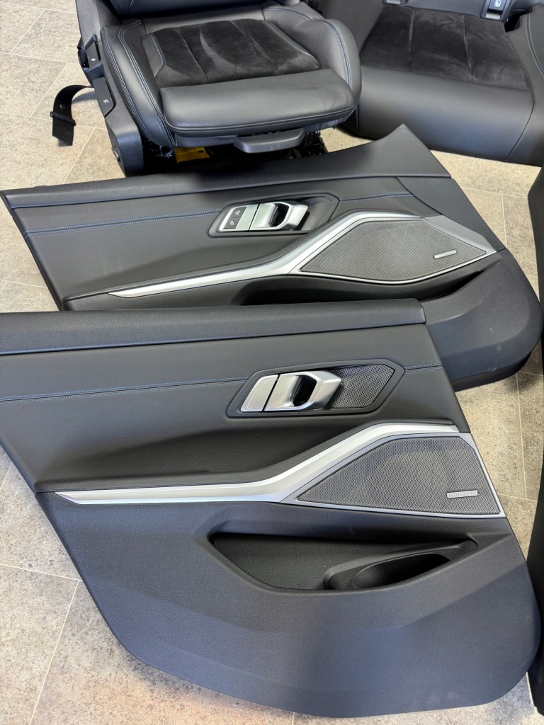 фото №10, Bmw 3 g20 сидіння заднє сидіння обшивки alcantara m-pakiet harman kardon