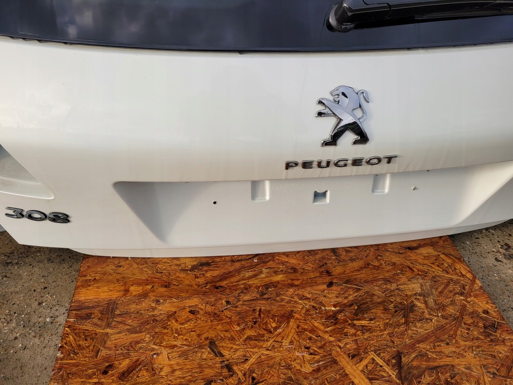 фото №6, Крышка багажника багажника задняя задняя peugeot 308 t9 ii kwed hb