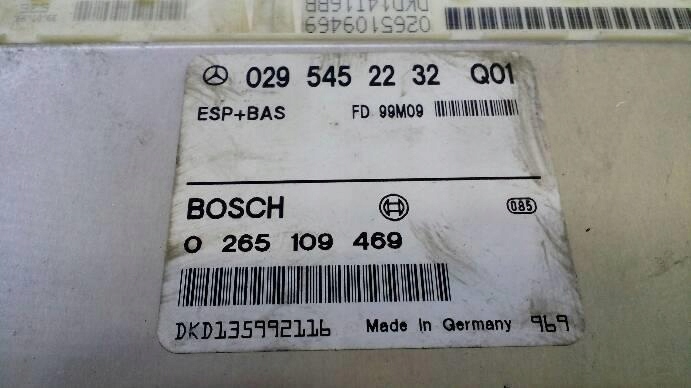 фото №8, Бортовий комп'ютер двигуна mercedes w210 2,2cdi 0295452232