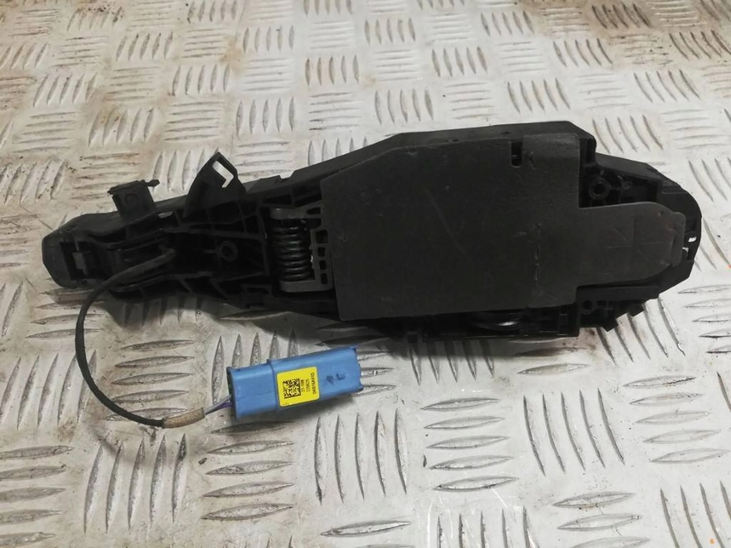 фото №2, Citroen ds7 ручка дверь левый перед хром keyless