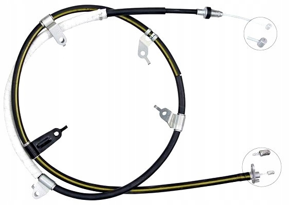 фото №1, Трос тормоза ручного toyota land cruiser 200