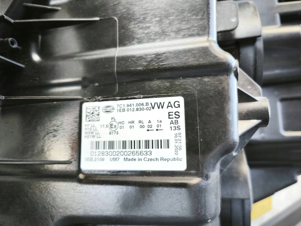 фото №10, Лампа левая правая перед передняя vw crafter 2 ii 7c 7c1941005 7c1941006b