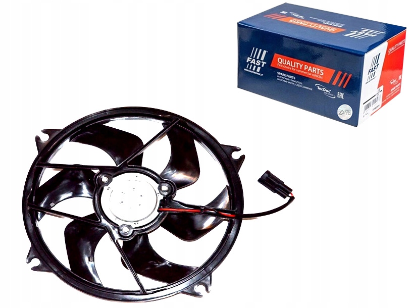 фото №1, Вентилятор радіатора citroen berlingo 08 fast