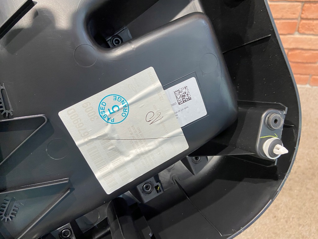 фото №5, Mini clubman f54 обшивка обивка дверь burgundy