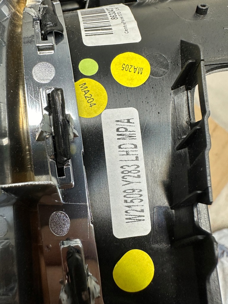 фото №11, Volvo v60 i s60 ii панель середній консолі панель climatronic комплект europa