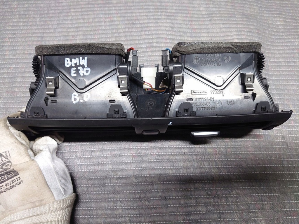 фото №5, Решётки панели обдув кондиционер kpl bmw e70 x6