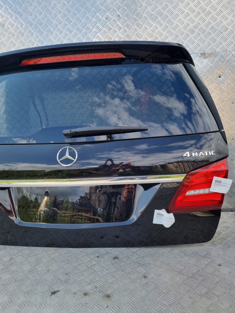 фото №4, Mercedes x166 gls 2015 r крышка багажника багажника 197