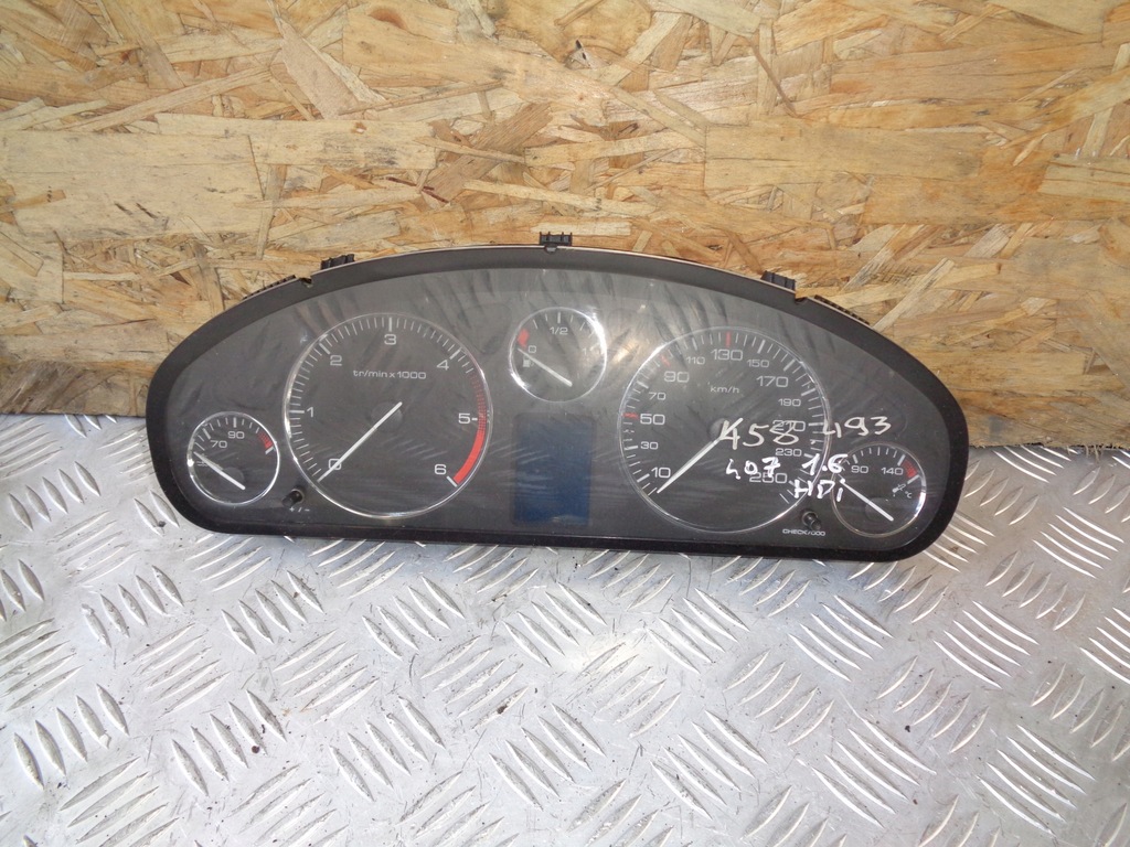 фото №1, Прилади лічильник peugeot 407 1.6hdi 04-