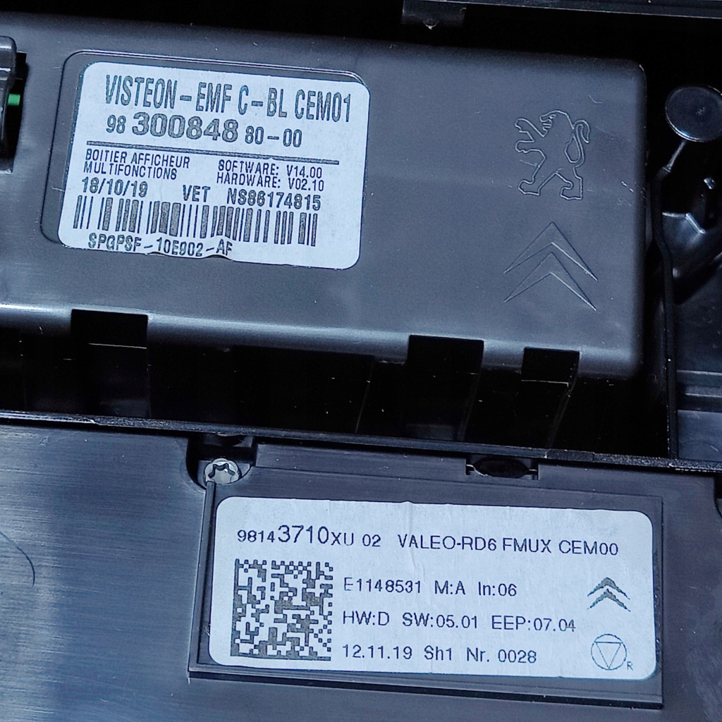 фото №7, Citroen c3 iii радио rd6 панель дисплей комплект