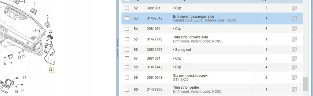 фото №5, Volvo s60 2019 панели приборная, консоль