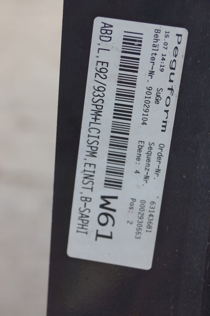 фото №14, Порог молдинг левая bmw e92 e93 m-pakiet 8041197 475