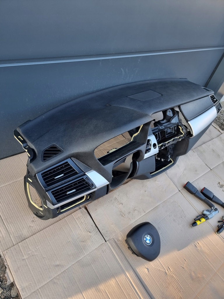 фото №8, Bmw x5 e70 lift 2012 приборная панель приборная консоль orginal