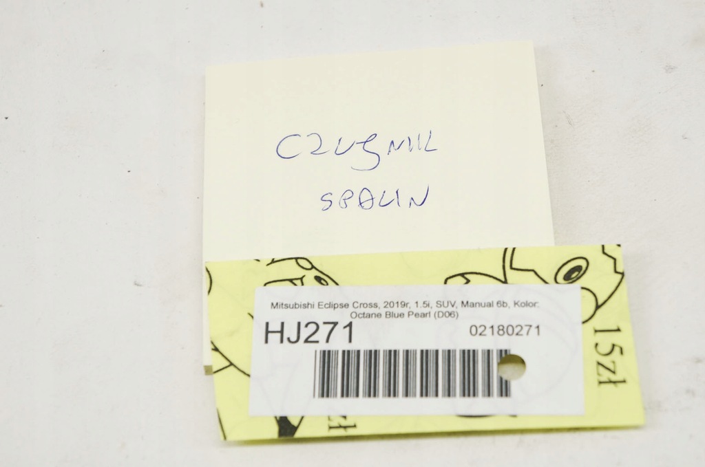 фото №5, Hj271 mitsubishi eclipse cross 1.5b датчик выхлопных газов