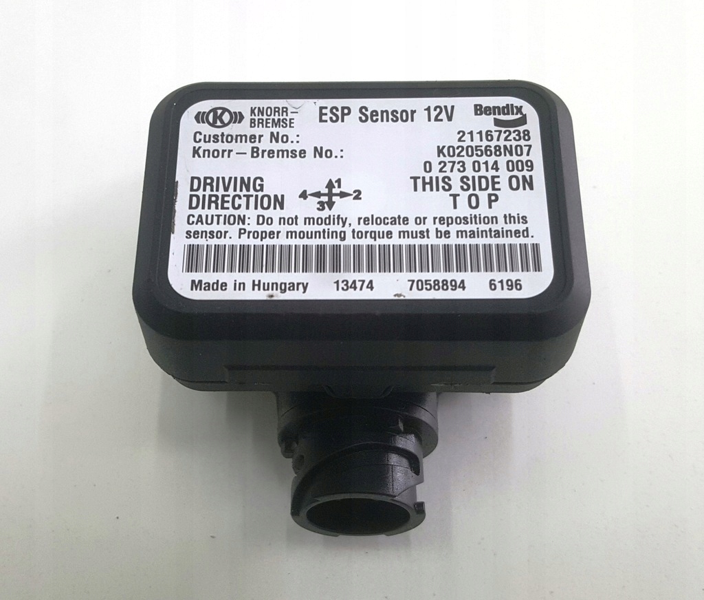 фото №3, Датчик esp датчик блок управления клапан renault gama t range c volvo fh 4 fm fmx