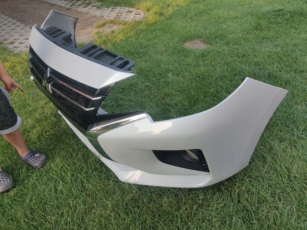 фото №7, Бампер передній w85 білий перламутр голий mitsubishi space star iii 2020-