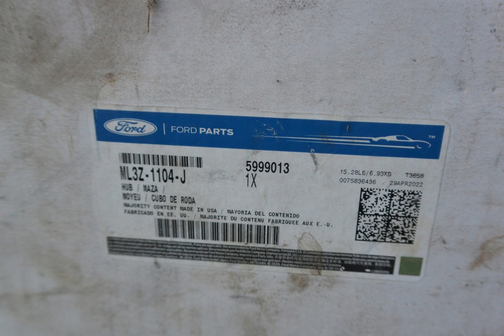 фото №9, Ступица подшипник колеса датчик abs перед 4wd ford f150 2021-2023 комплект