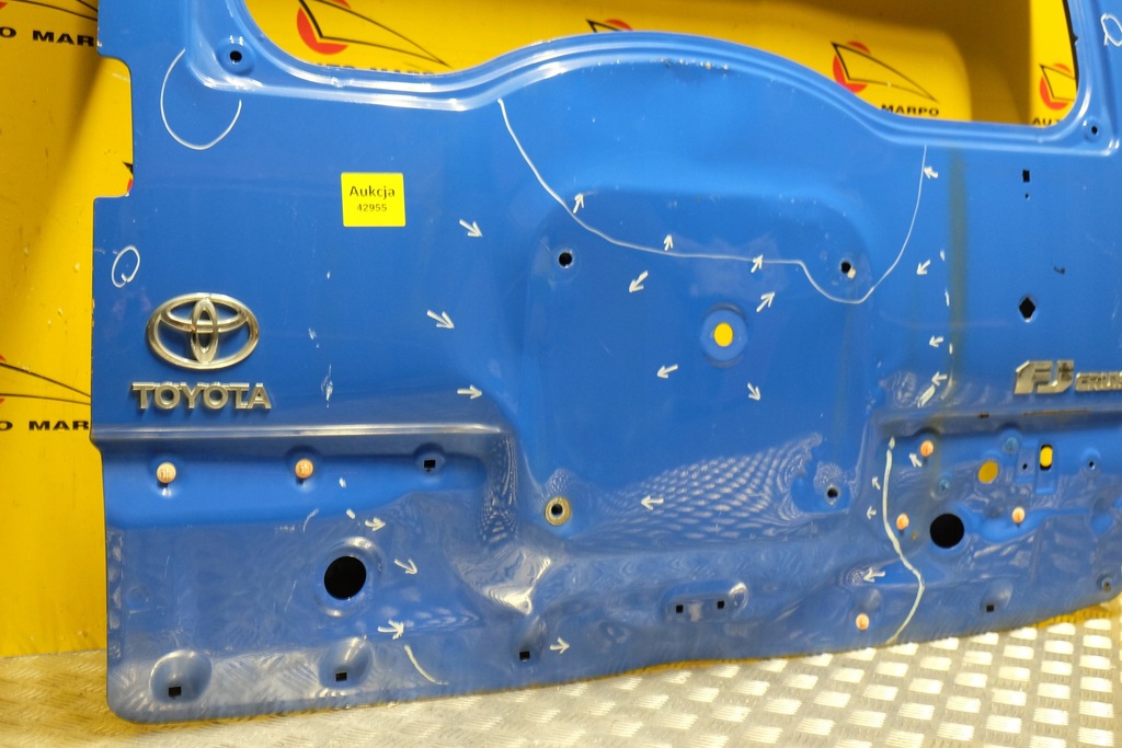 фото №9, Toyota fj cruiser 2006- кришка багажника задня багажника usa