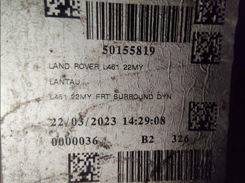 фото №11, Land range rover sport l461 n9x2-17f011-c спойлер накладка бампера перед