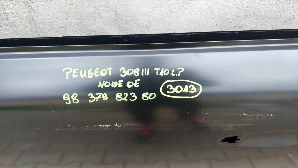 фото №13, Peugeot 308 iii t10 21- дверь левая перед передние nowe оригинальный номер 3013