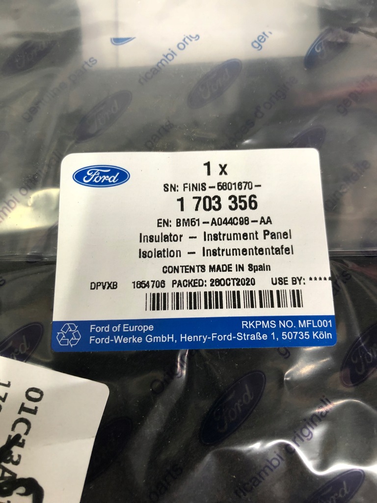 фото №11, Защита предохранителей перегородки передней focus mk3