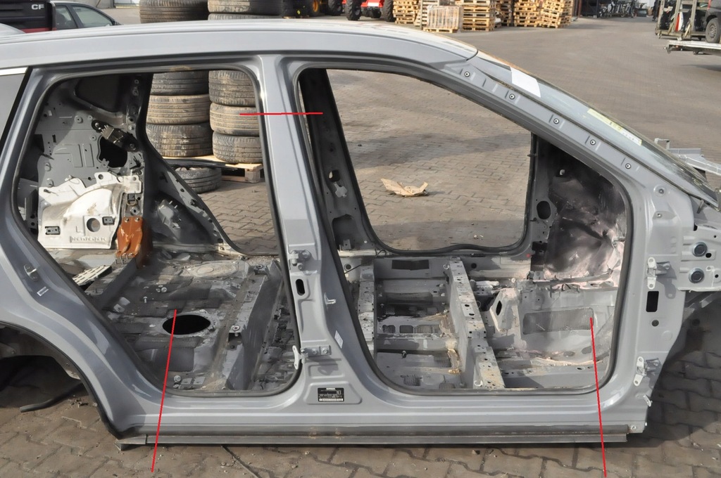 фото №1, Nissan x-trail iv t33 2021- блок двигателя порог правый