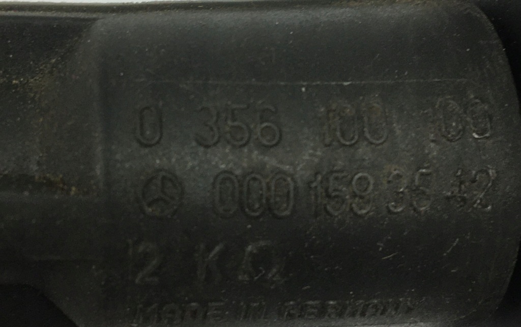 фото №9, Катушка зажигания mercedes w124 r129 w140 vito e280 e320 2.8 3.2 0001587103