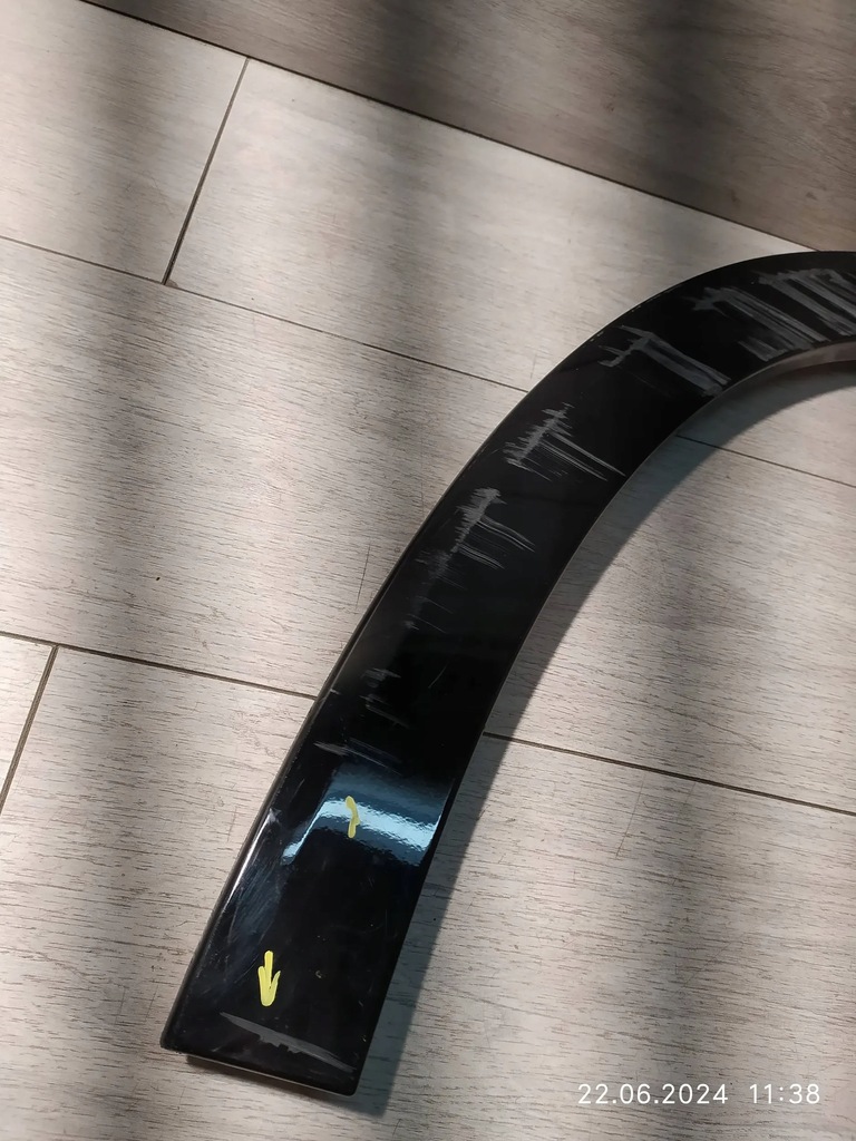 фото №6, 8975. mercedes eqs amg молдинг крыло левый перед a2968857901q