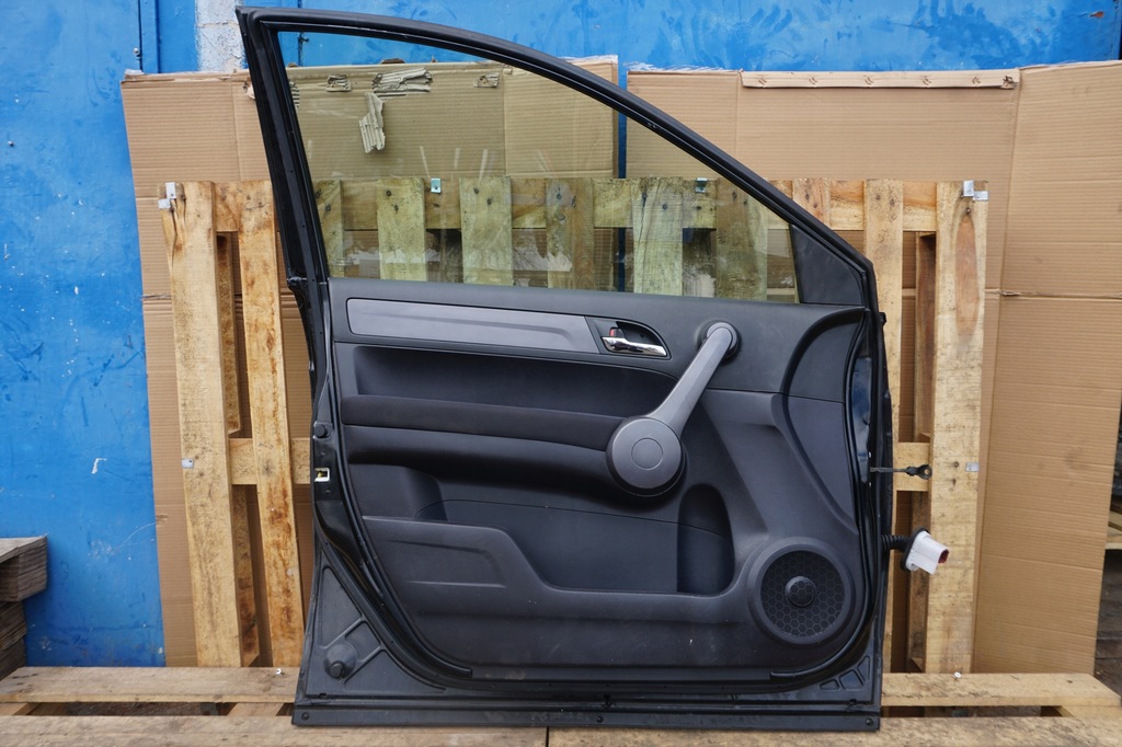 фото №9, Honda cr-v iii двері ліва передні b92p чорний скло 2008-2012rok